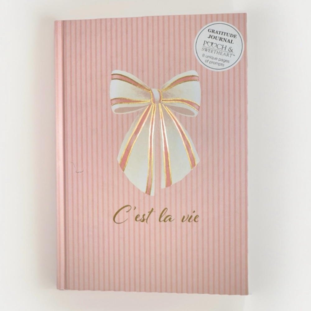 Gratitude Happiness 256pgs Journal Pooch & Sweetheart 8 Unique Pages Of Prompts